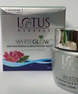 lotus white glow night creme